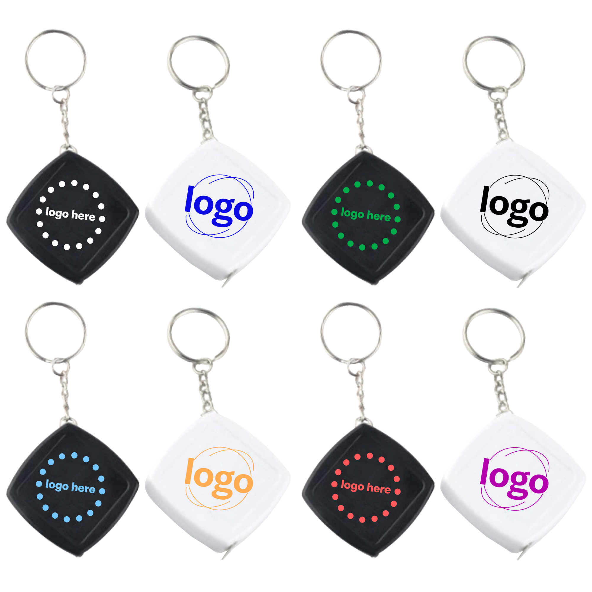 Portable Mini Keychain Tape Measure 1