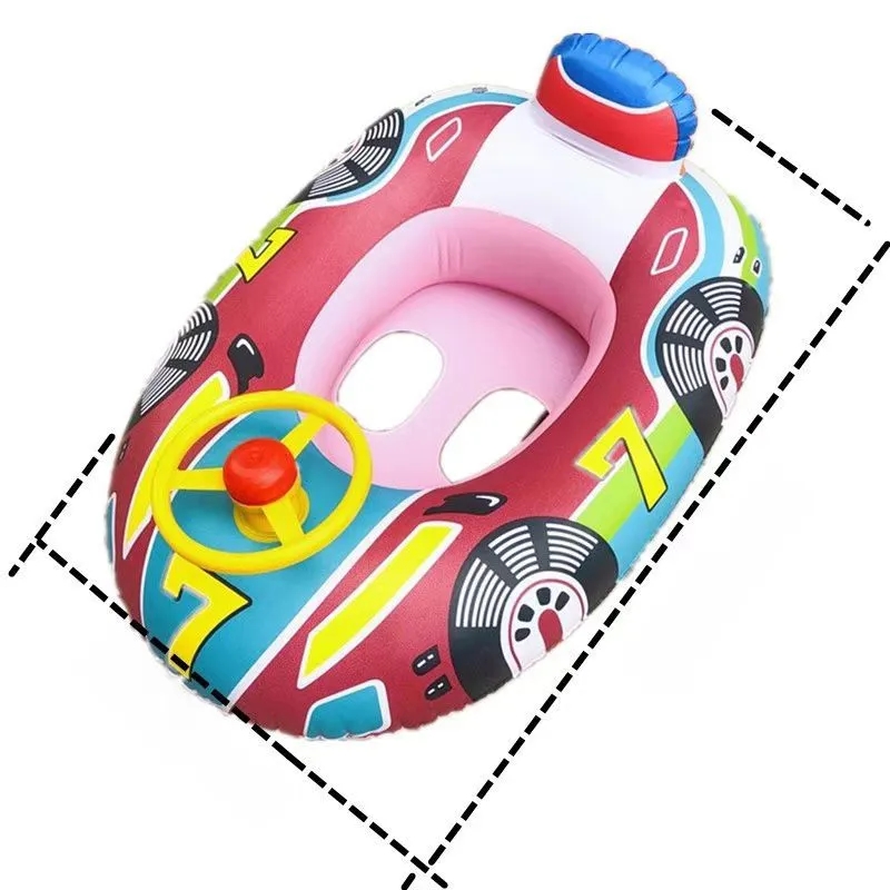 Car Horn Boat Children Swim Ring 6