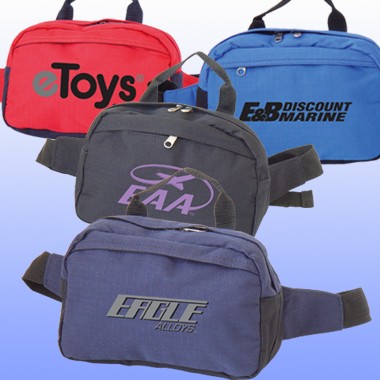 FANNY PACK W/FRONT SECURED ZIPPERED POCKET 2