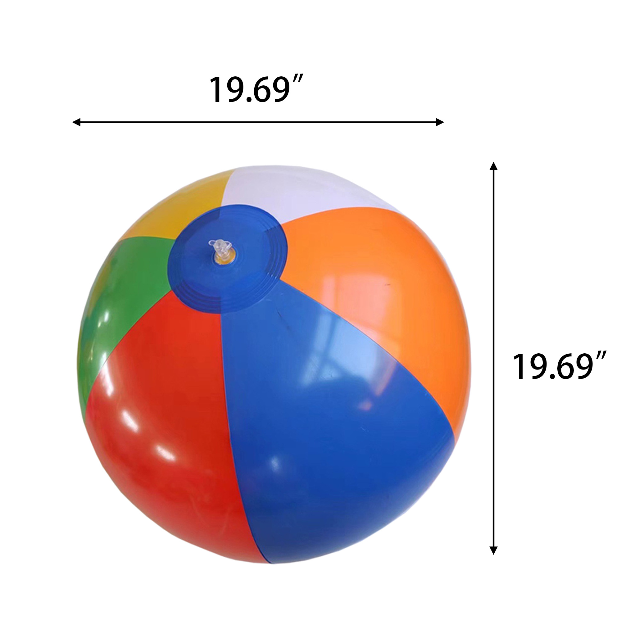 Custom Logo Inflatable Beach Ball 2