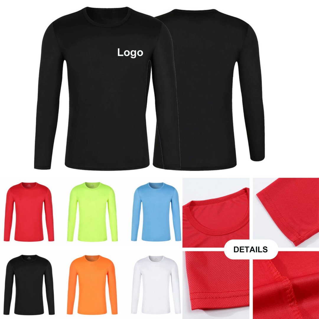 Long Sleeve Moisture Wicking Athletic Shirts 2