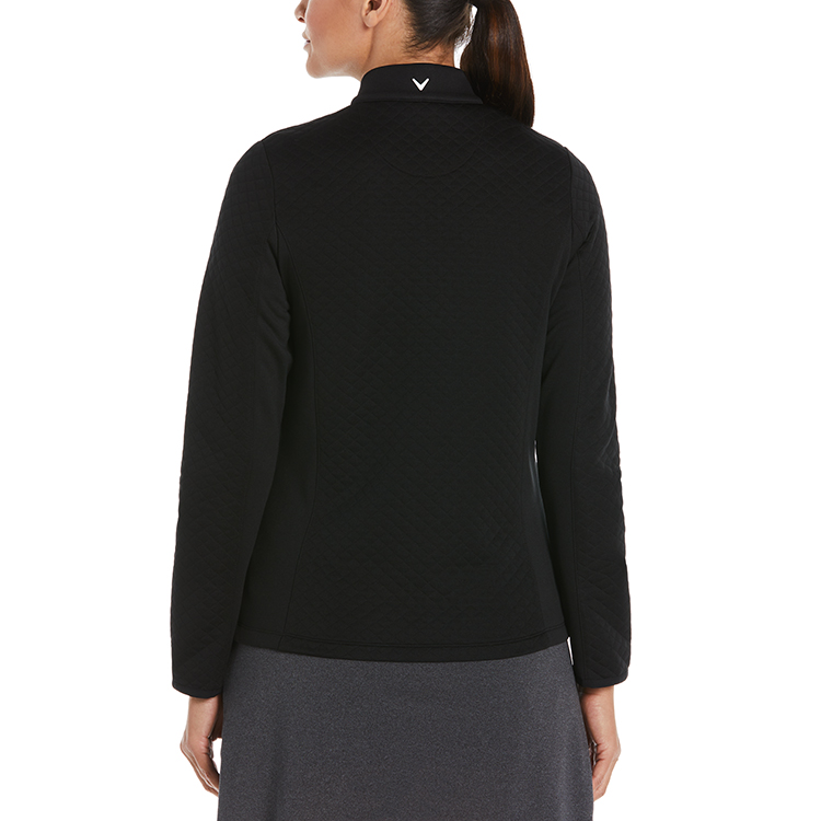 Callaway Ladies Diamond Quilted Fleece 1/4 Zip 5