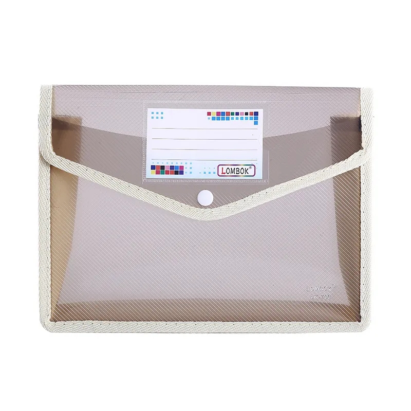 A4 Size Document Storage Bag with Snap Button 8