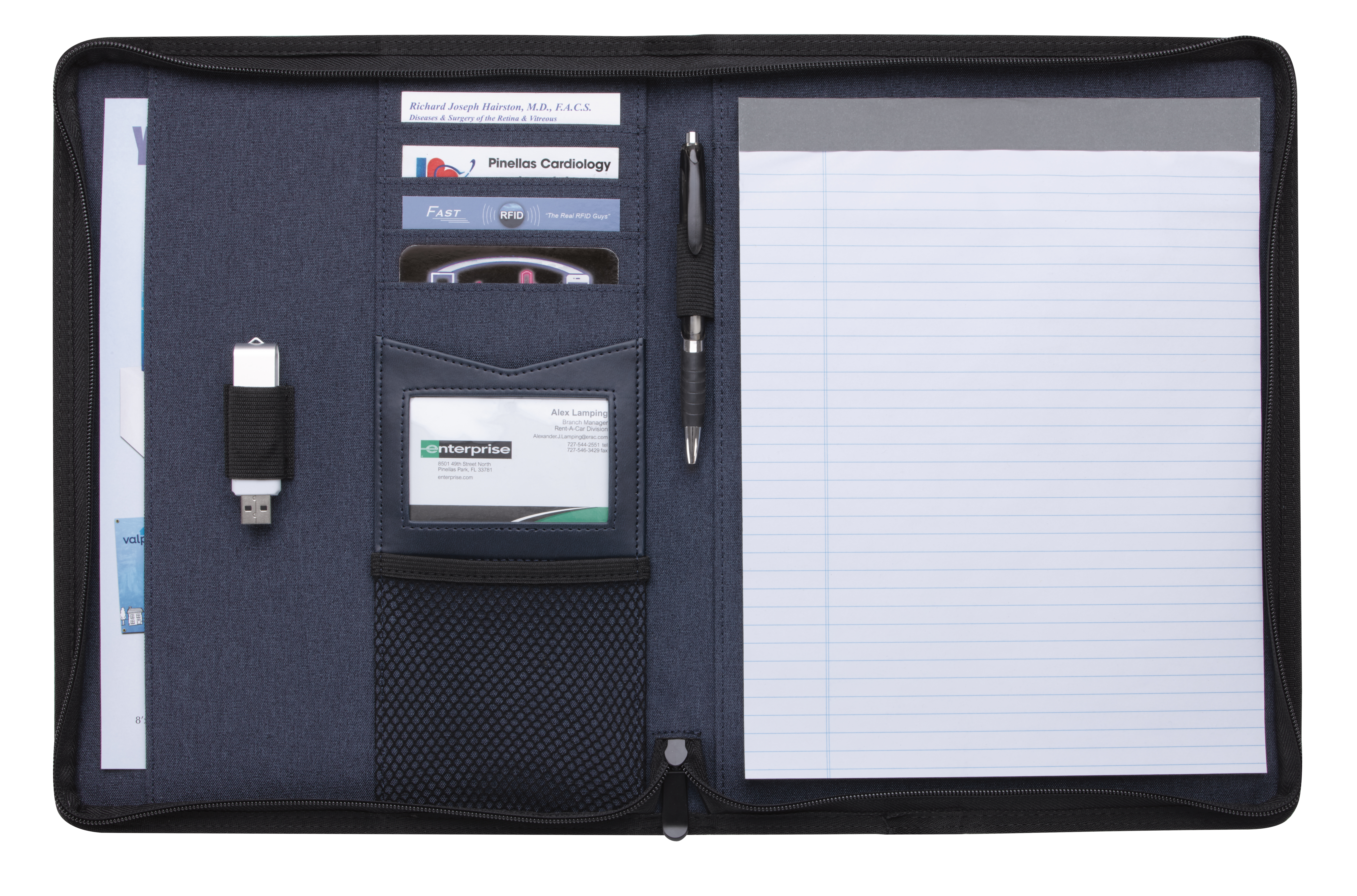 Trade Zippered Padfolio 6