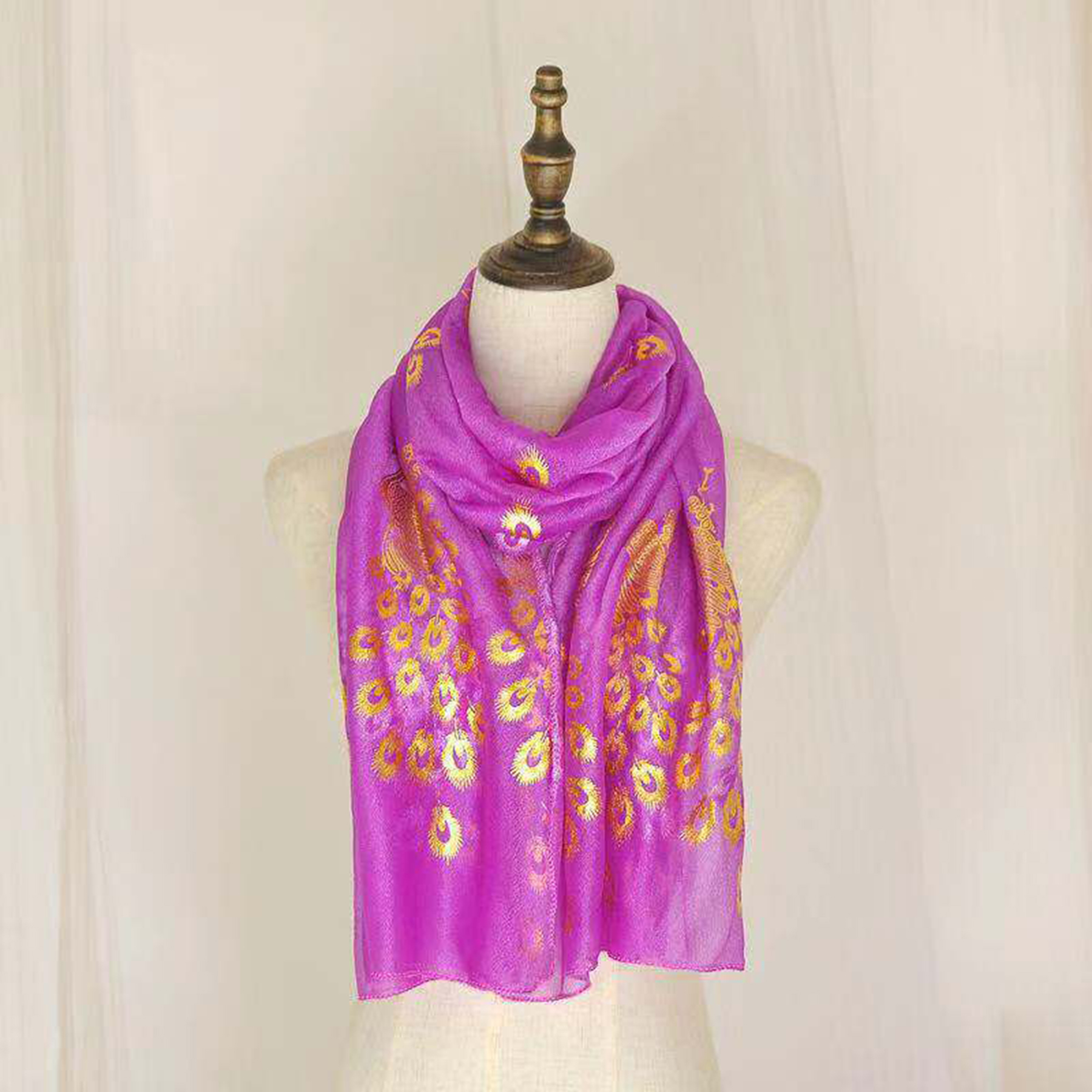 Red Women Scarf 4