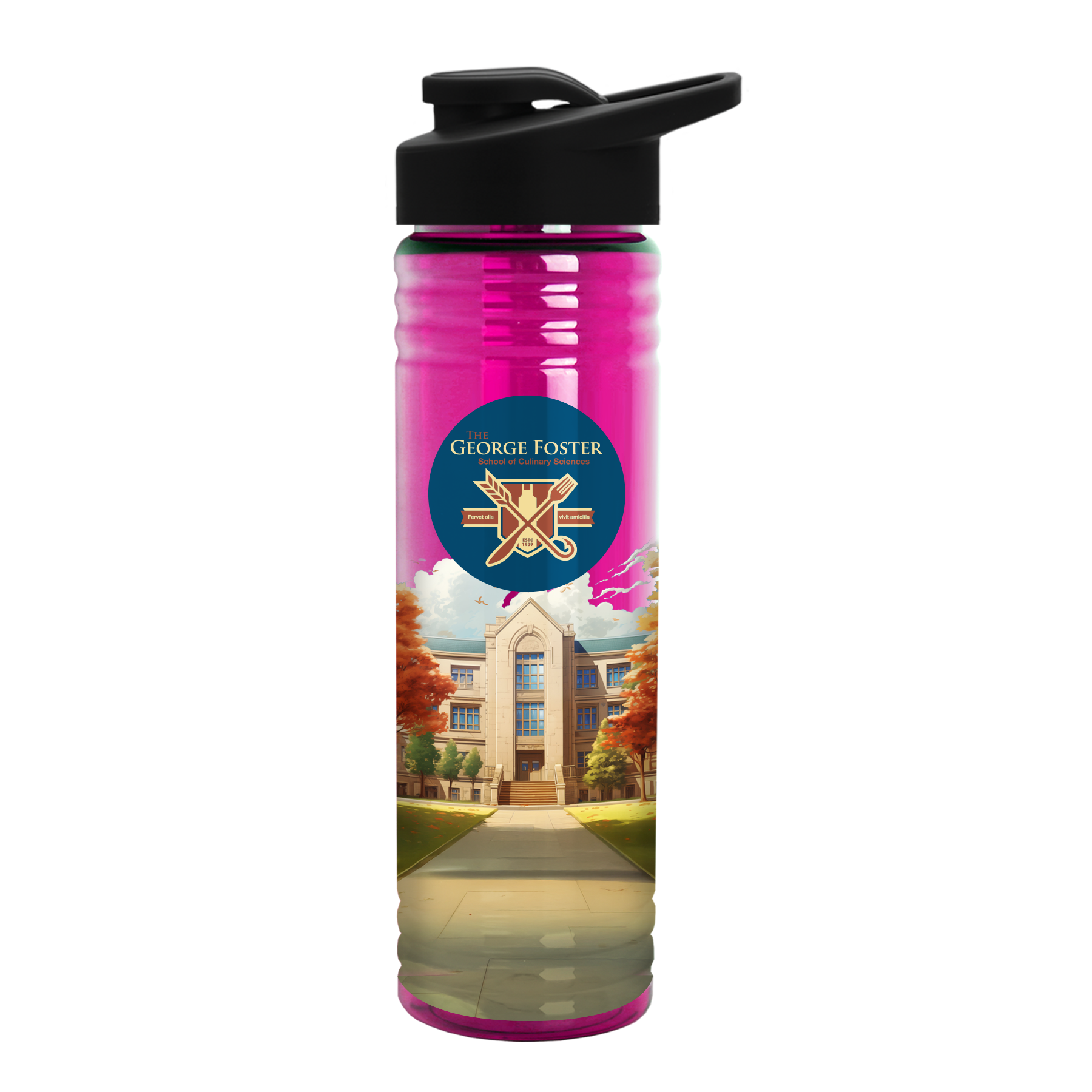 Garyline® Slim Fit Bottle with Drink-Thru Lid - 24 oz. 354