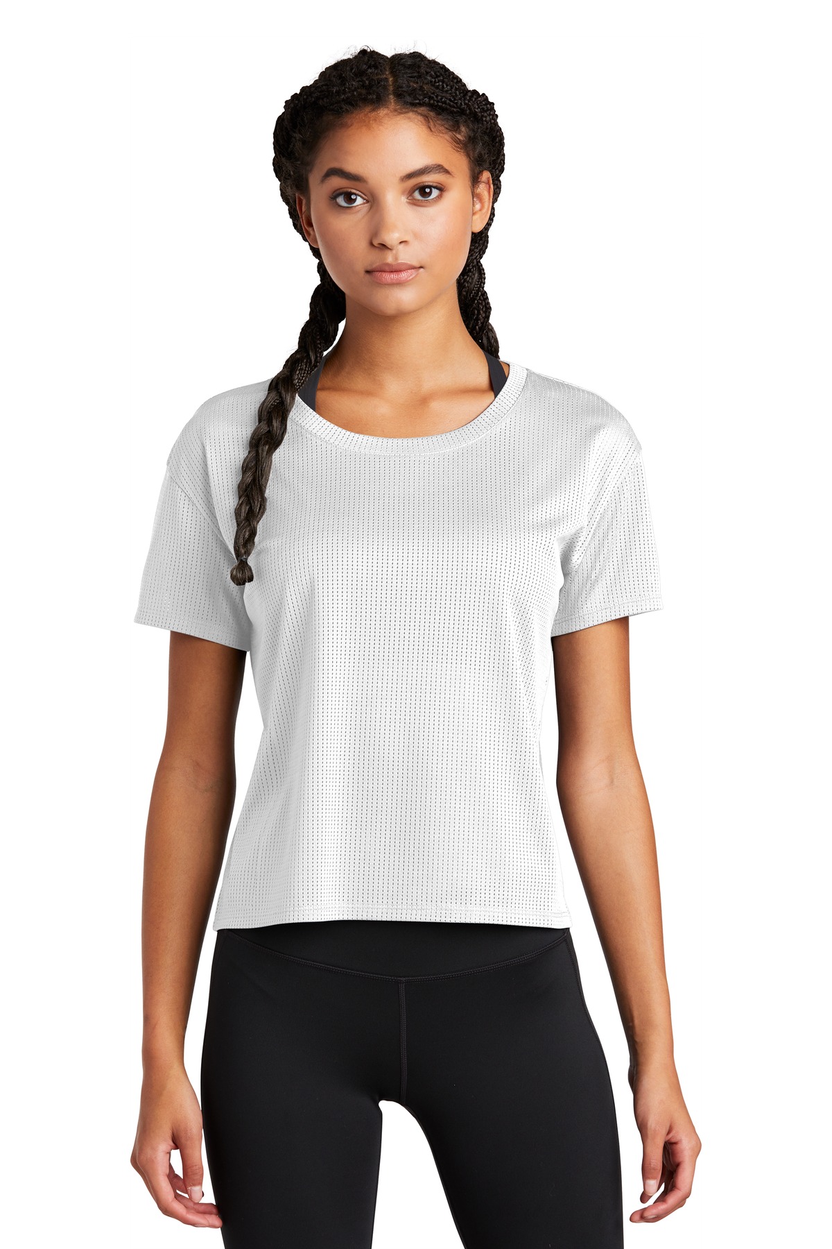 Sport-Tek Women's PosiCharge Draft Crop Tee. LST411 25