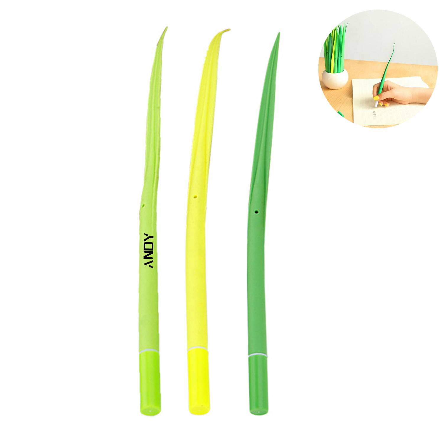 Student Gift Office Grass Neutral Pen 3