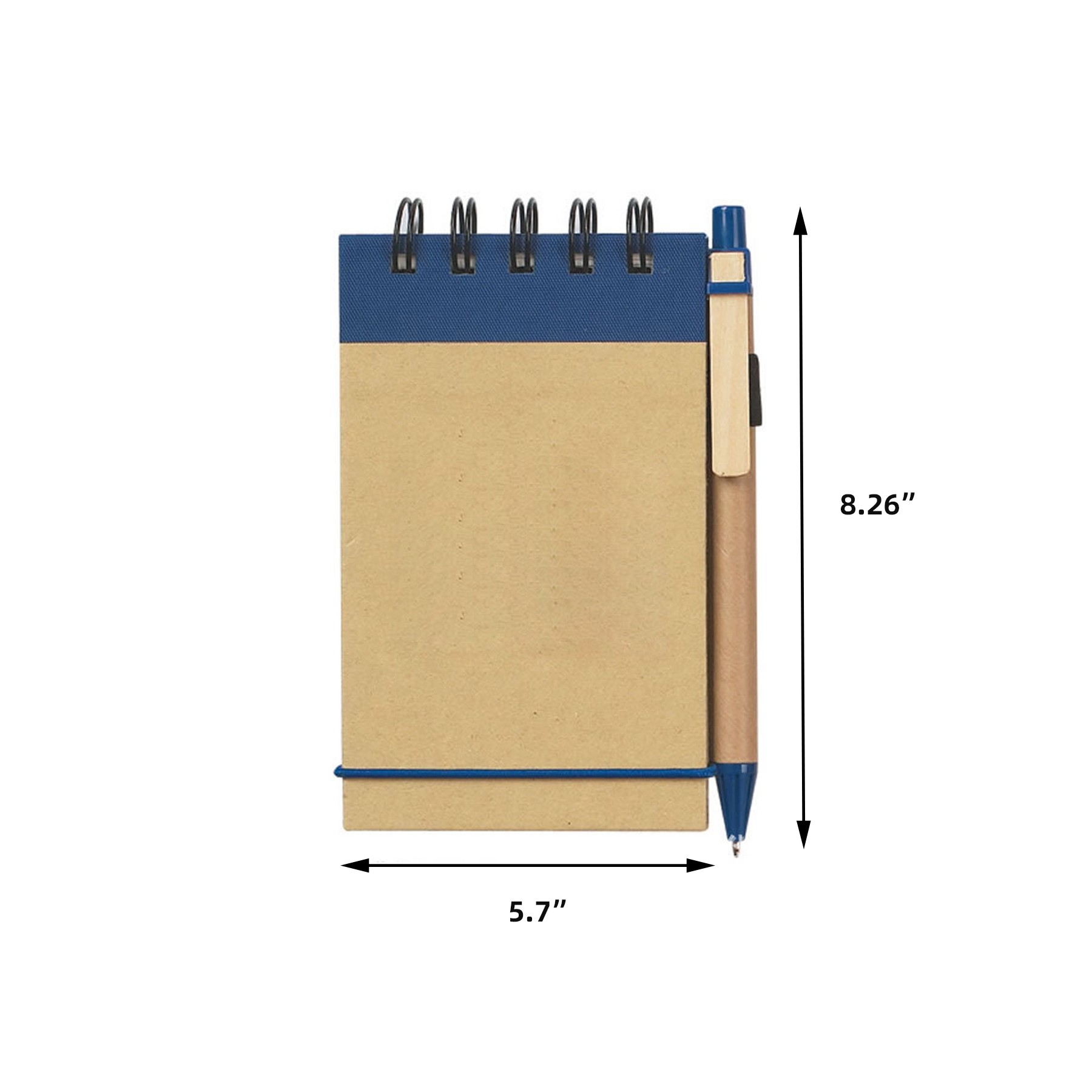Kraft Paper Notebook With Pen 7