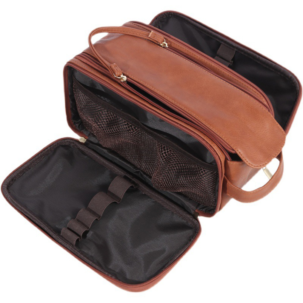 Leather Large Shaving Dopp Bag 2