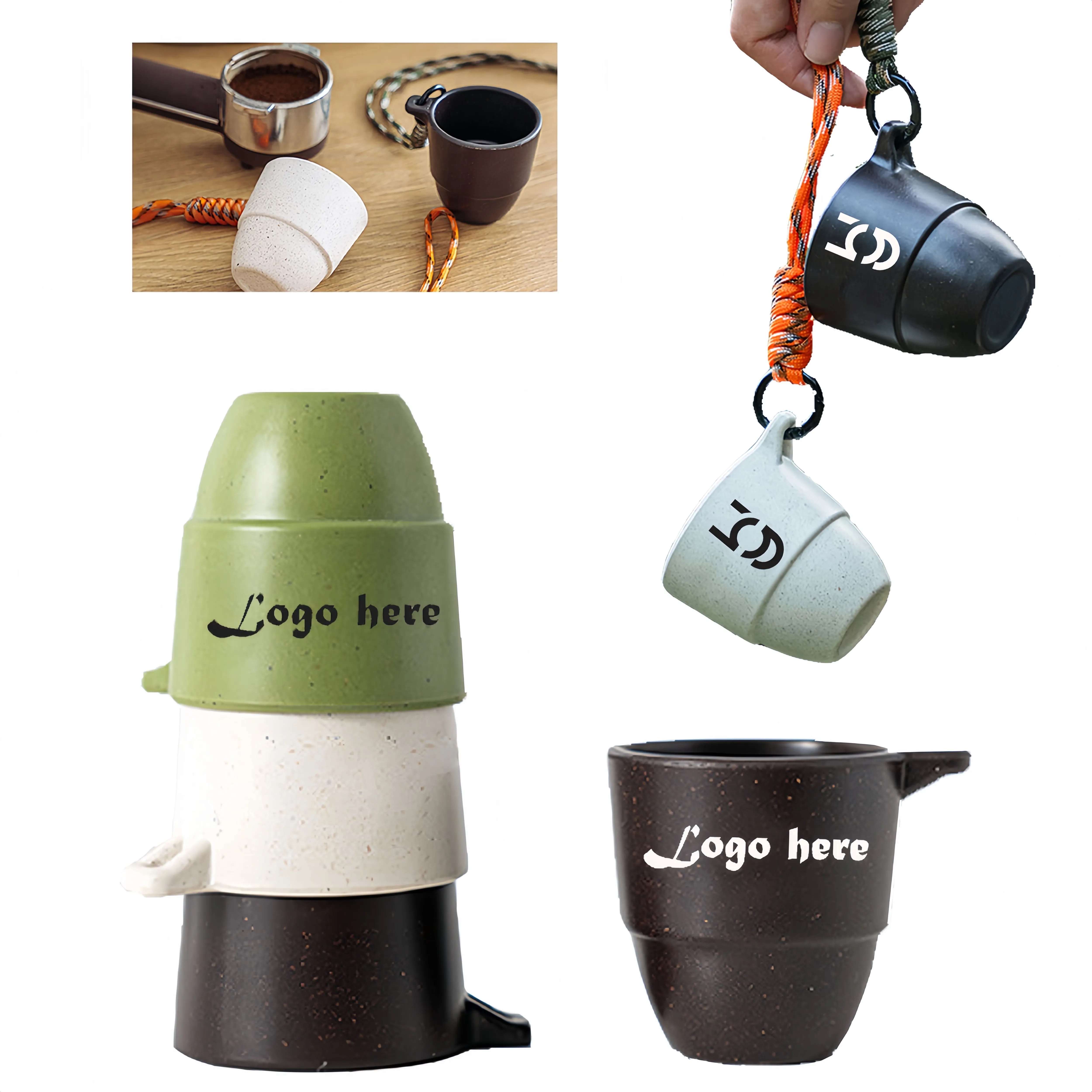 Degradable PLA Accompanying Coffee Cup 2