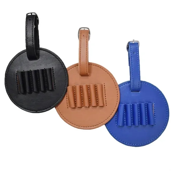 Golf Tee Holder with Leather Case for Organization 6
