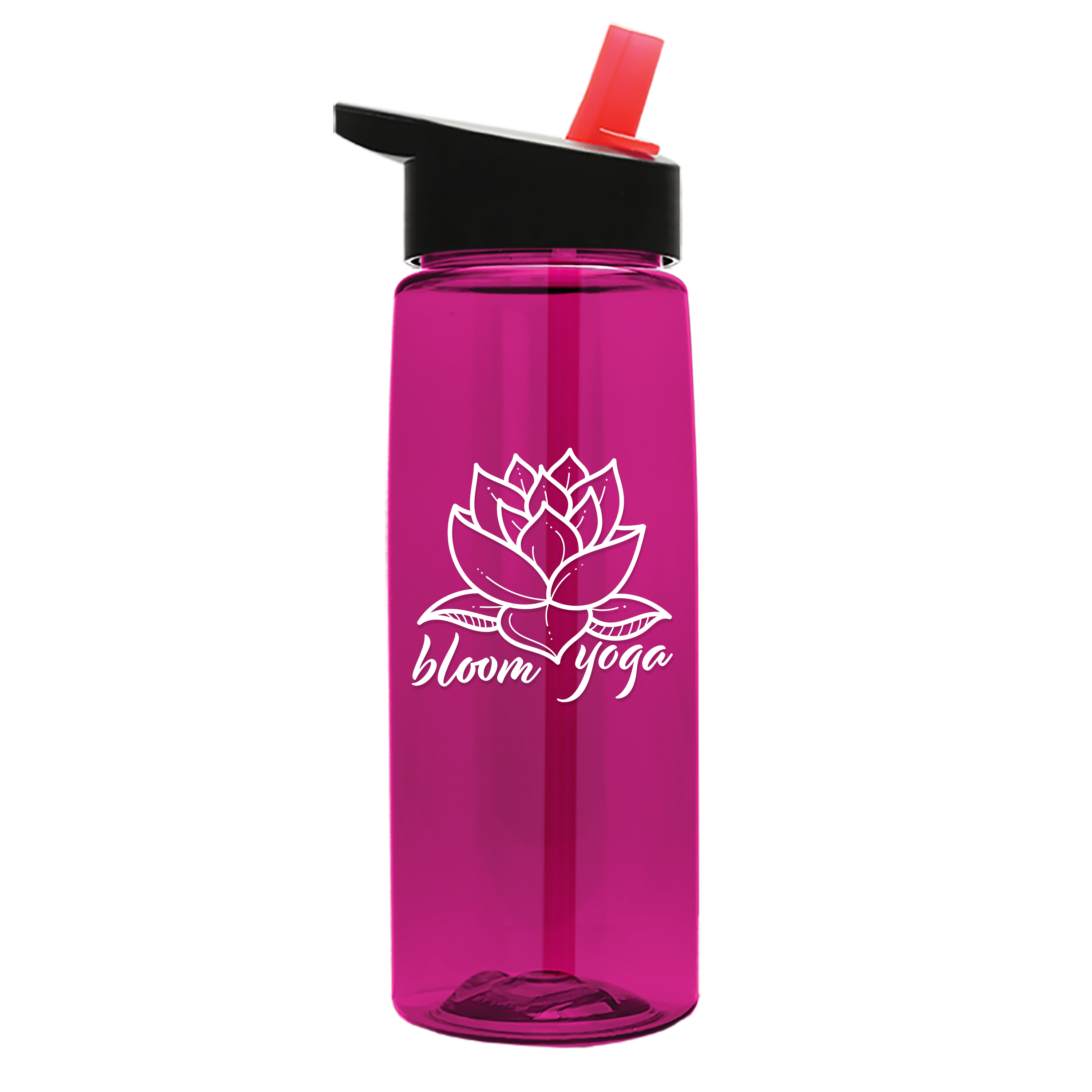 Garyline® Flair Tritan® Bottle with Flip-Straw Lid - 26 oz. 150