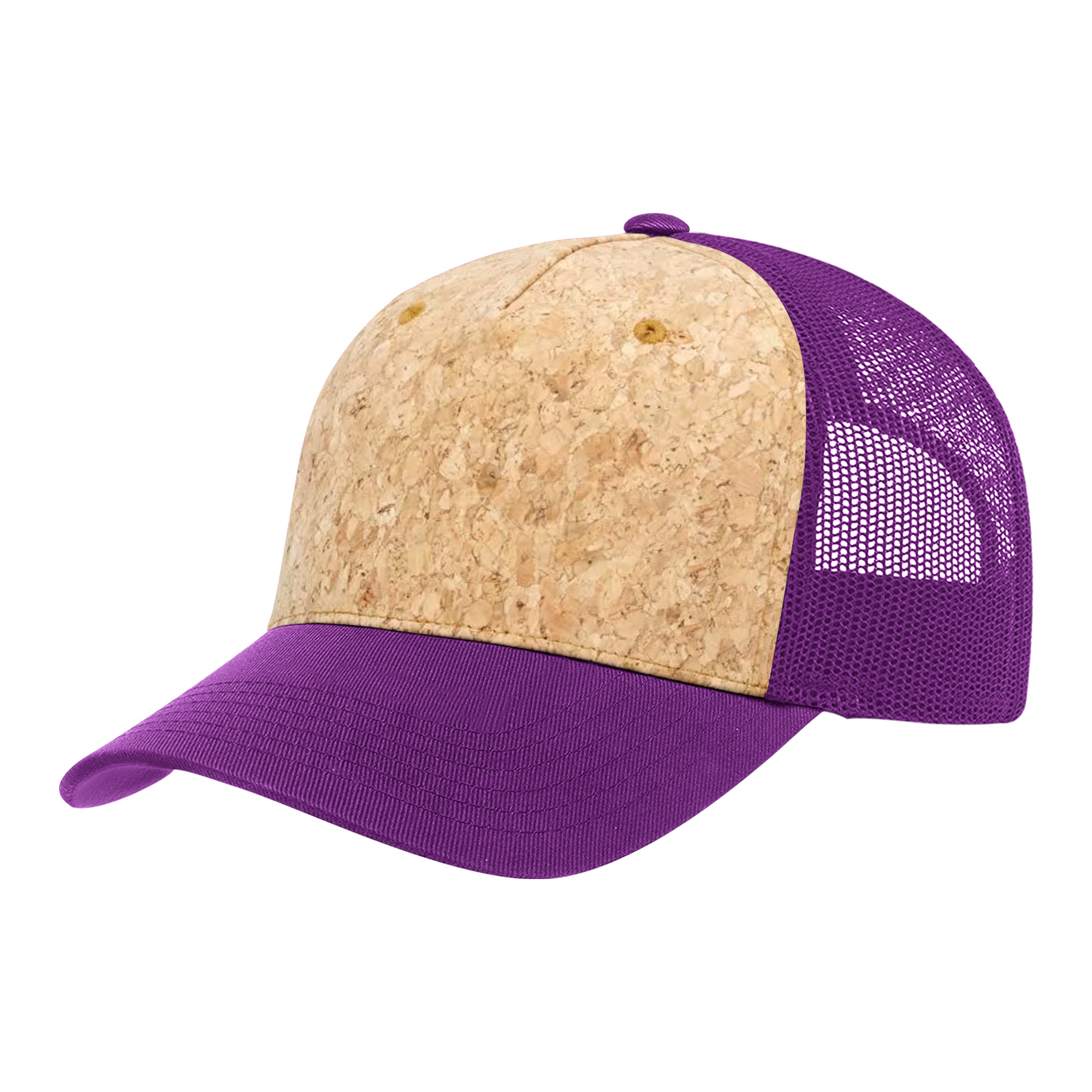 "5-Panel Mesh Cork Caps " 1
