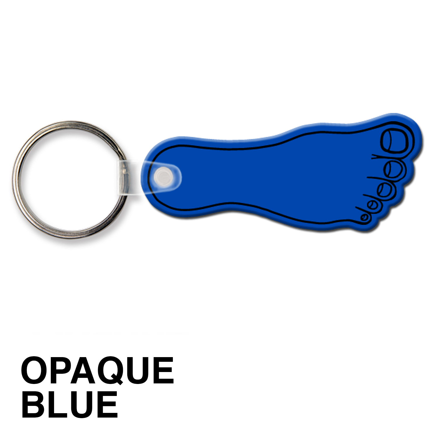 Foot Key Tag (Spot Color) 4