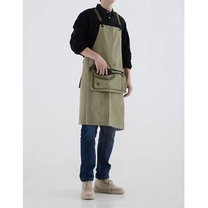Waterproof Canvas Apron With Waist Bag 1