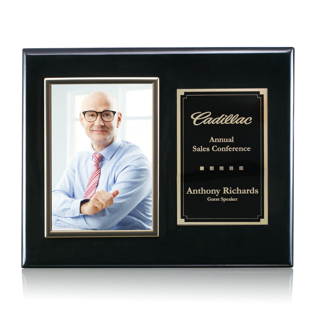 Metcalfe Plaque - Black/Gold 2