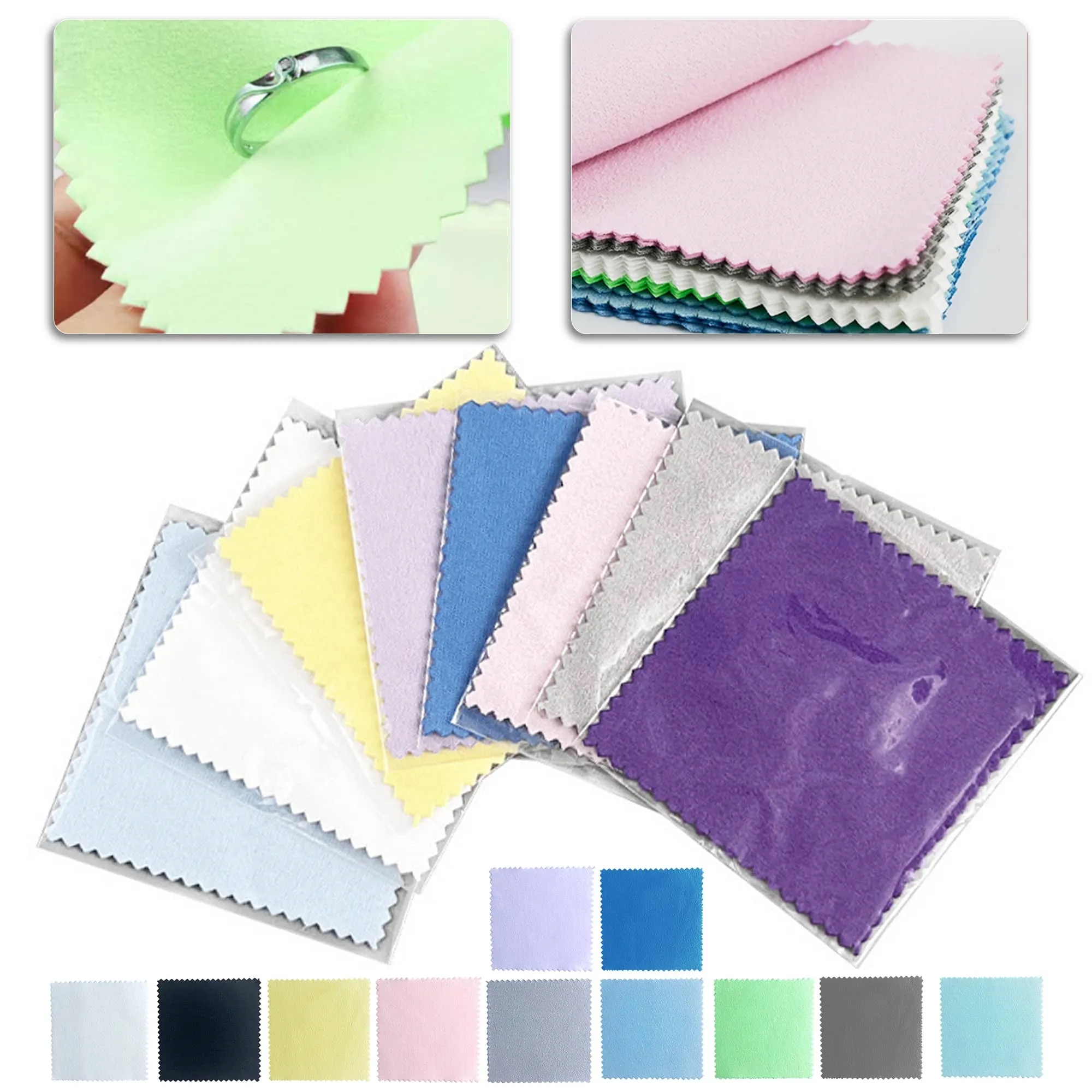 Plush Microfiber Silver Cleaning Cloth 2
