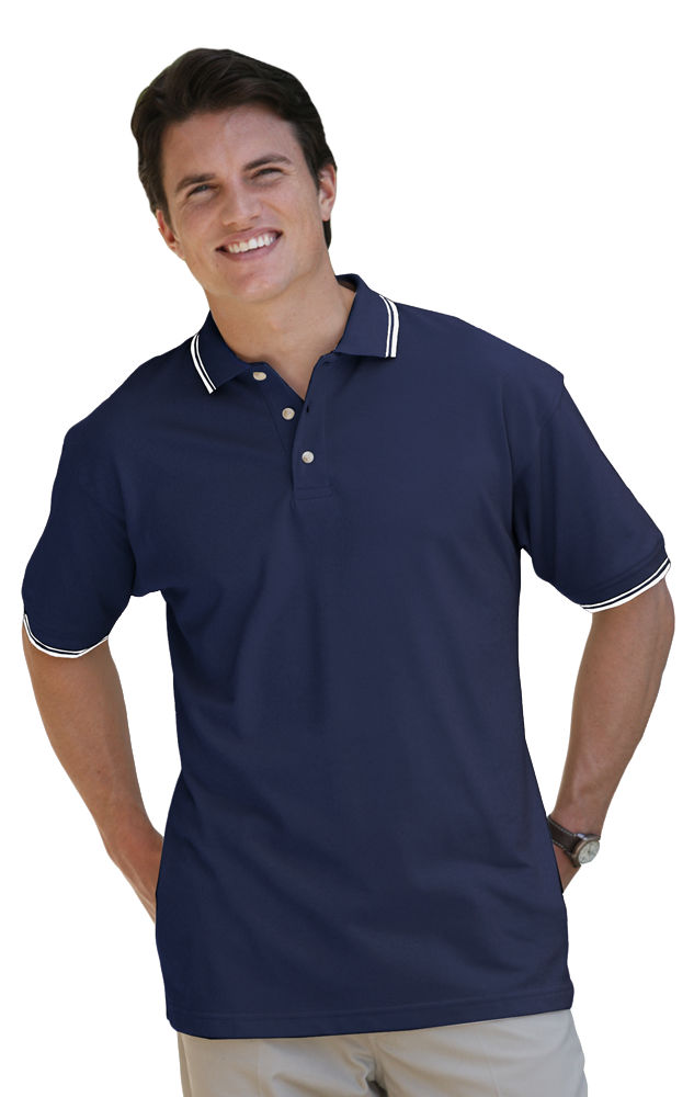 Men's Superblend Tipped Polo 4