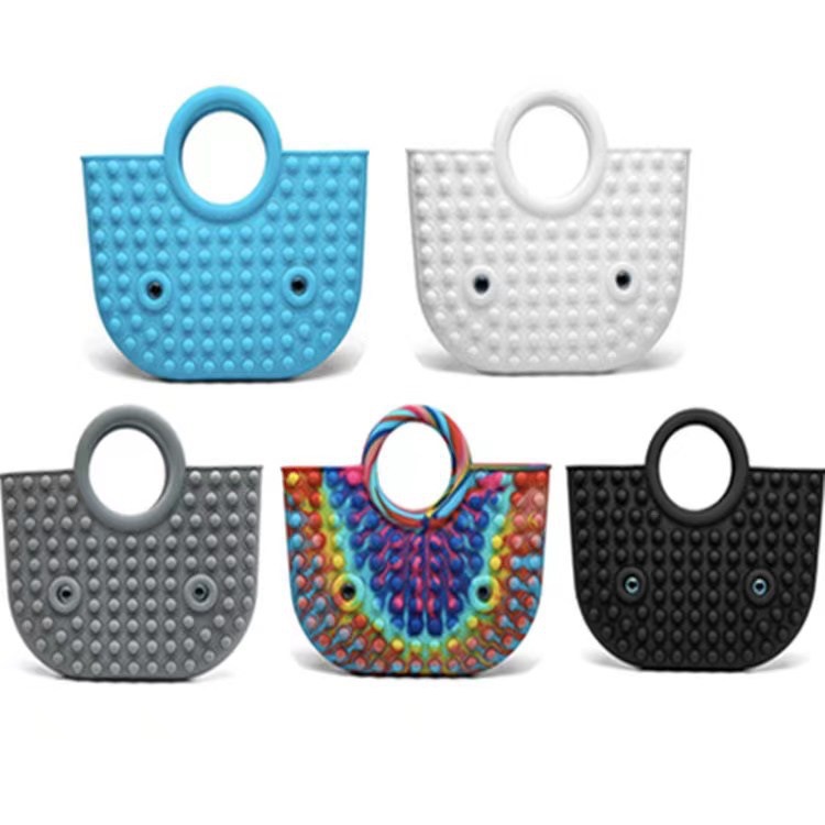 Duck Silicone Fidget Pop It Handbag 6