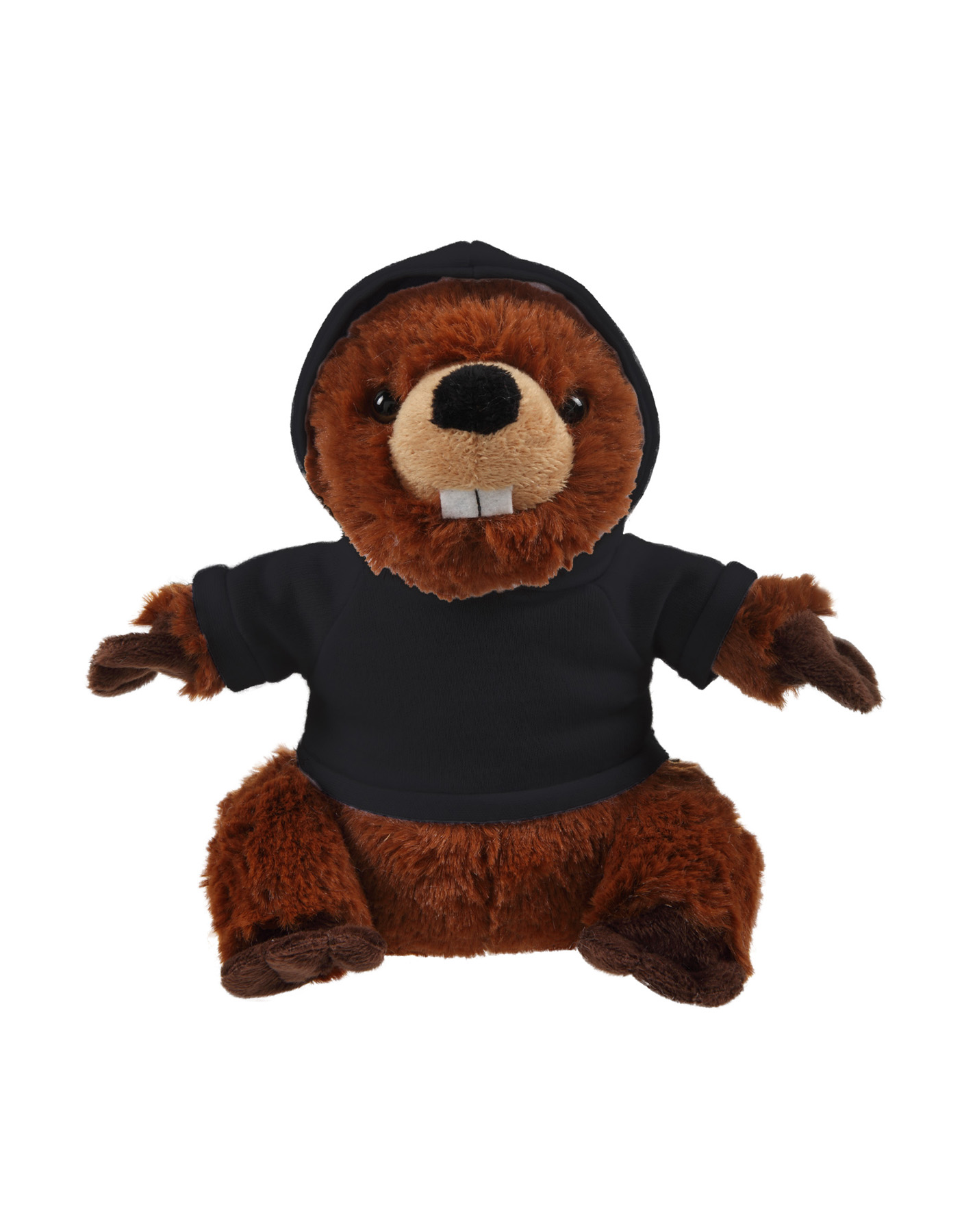 Soft Plush Standing Beaver with Hoodie 14