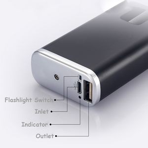 3 In 1 Dual E Arc Power Bank Lighter Flashlight 12