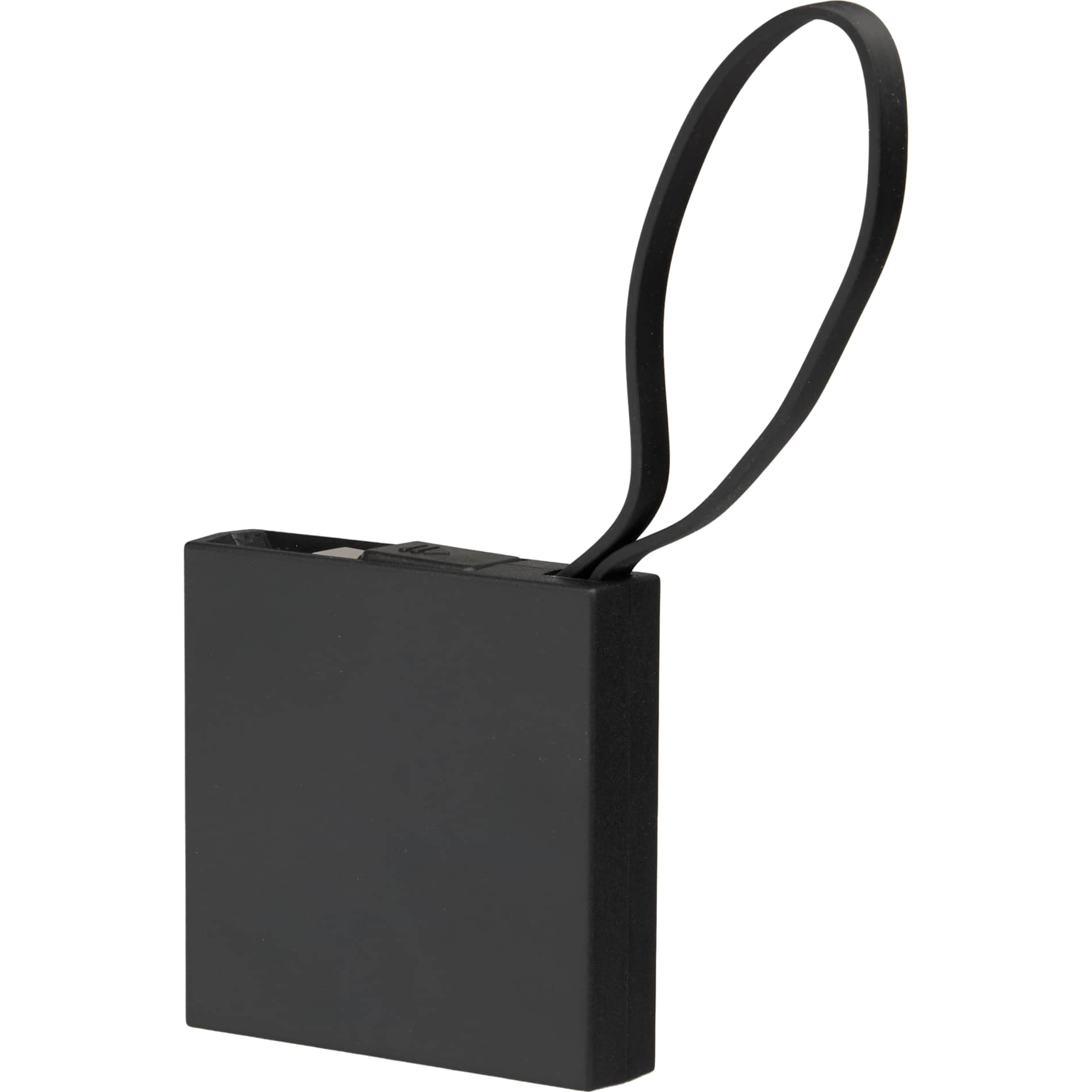 Recycled ABS 2000 mAh Power Bank with Type-C Cable 5