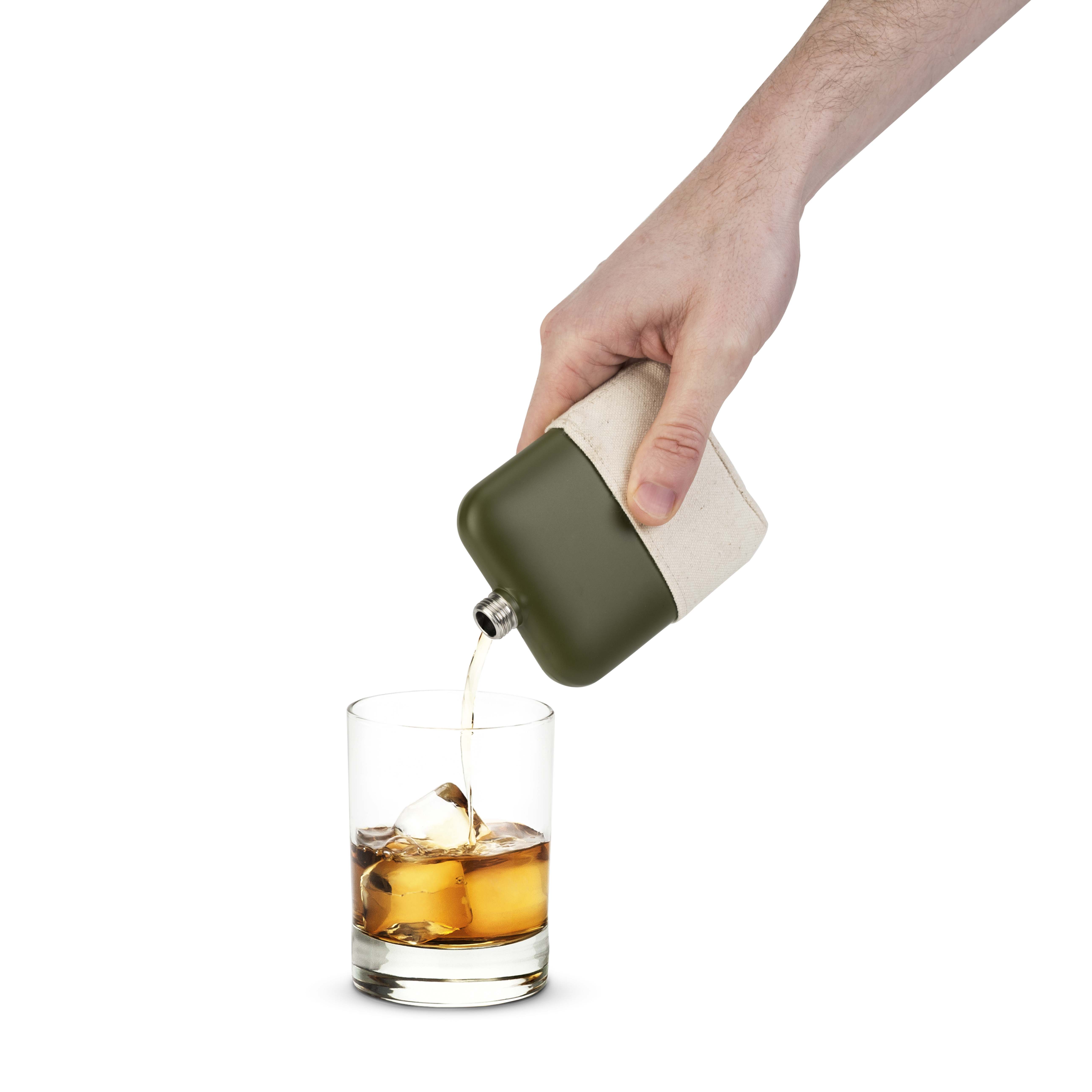 Foster & Rye® Army Flask 2