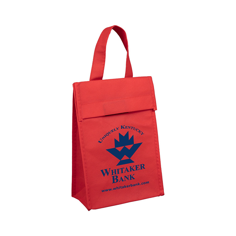 6-1/2"W x 9"H x 3 ½"Gusset - "BAG-IT" Value Priced Lightweight Lunch Tote Bag 13
