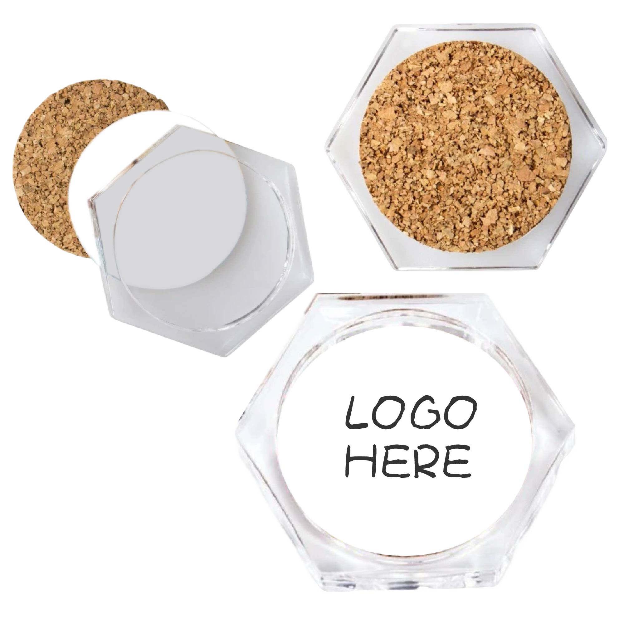 Thickened Wear-Resistant Acrylic Coasters 2