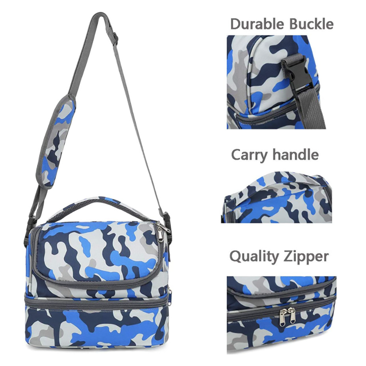 Double Layer Insulated Lunch Bags For Kids 6