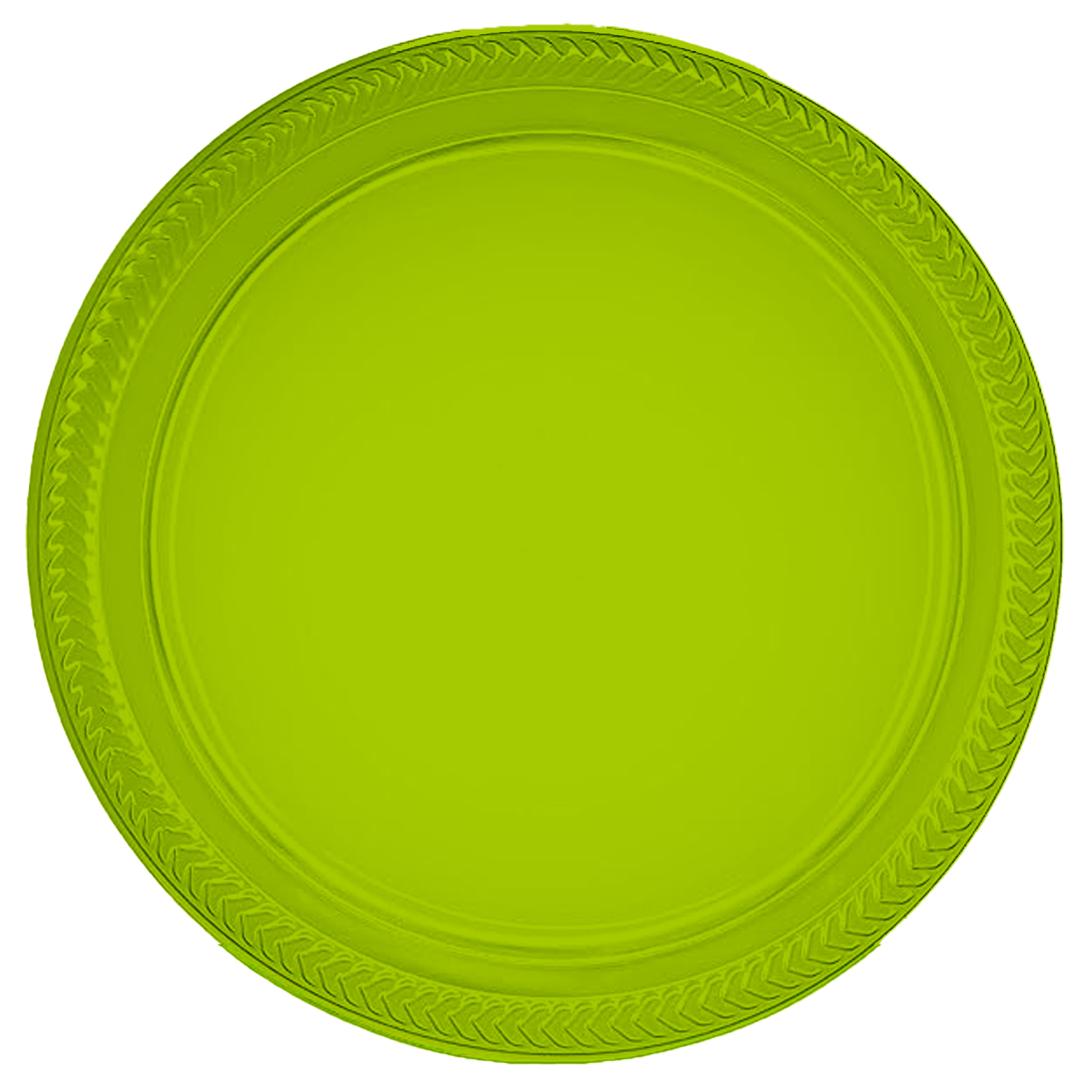 7" Colorware Plastic Plate 14
