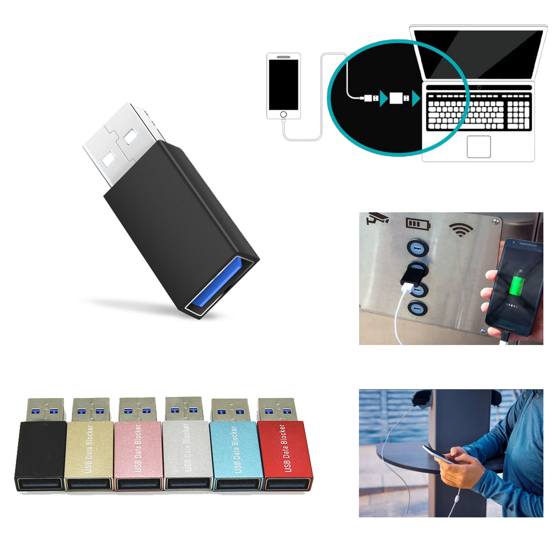 3.0 Data Safe Charging C-Slide USB 2