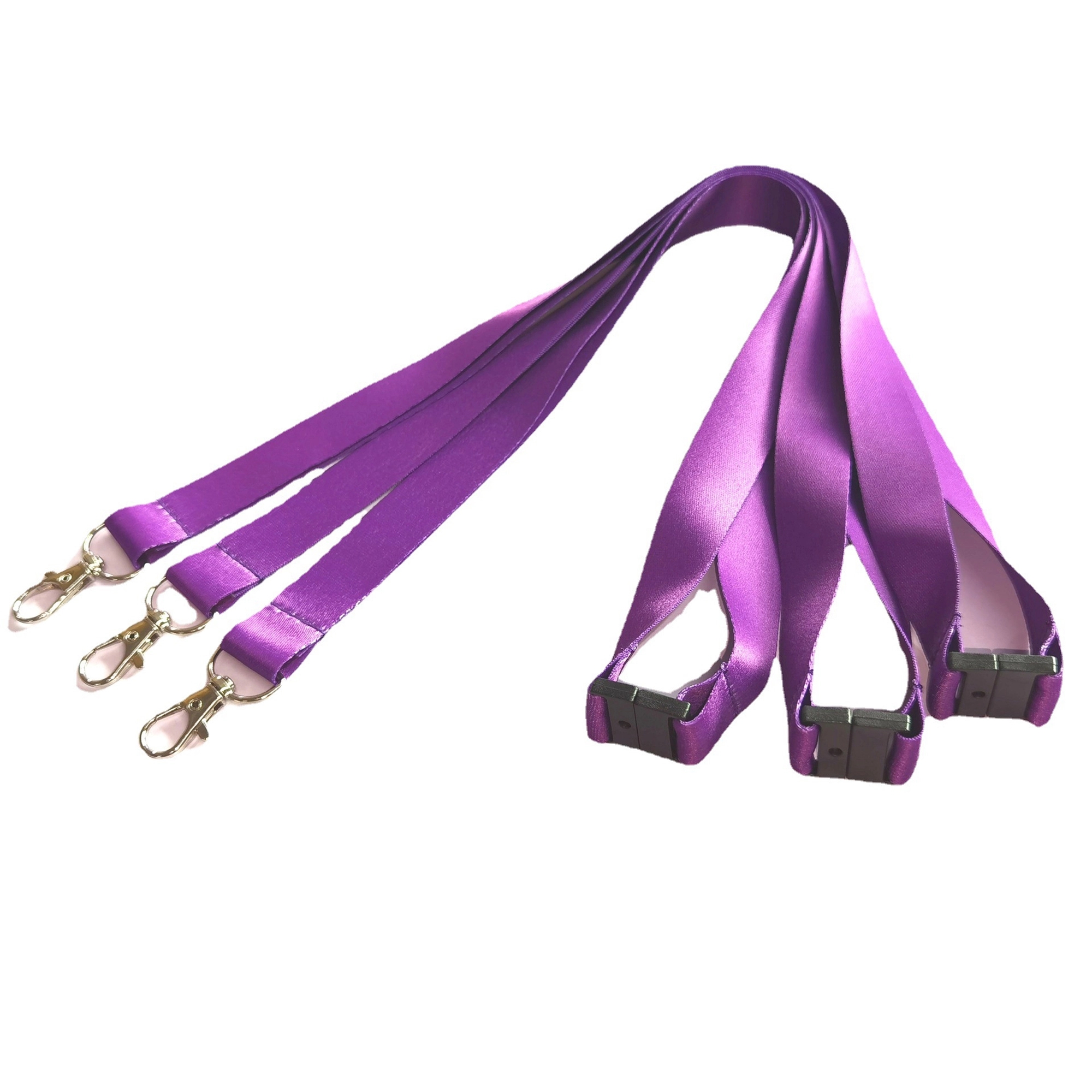 Safety Buckle Polyester Lanyard 3