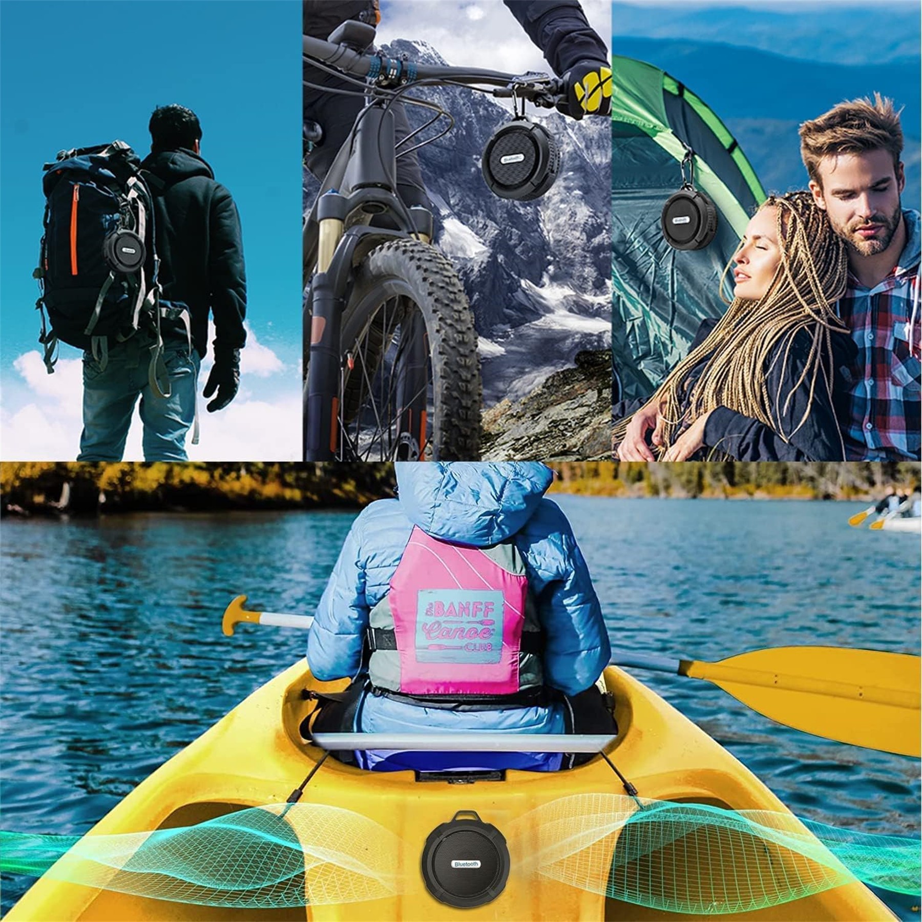 Portable Waterproof Bluetooth Speaker 8