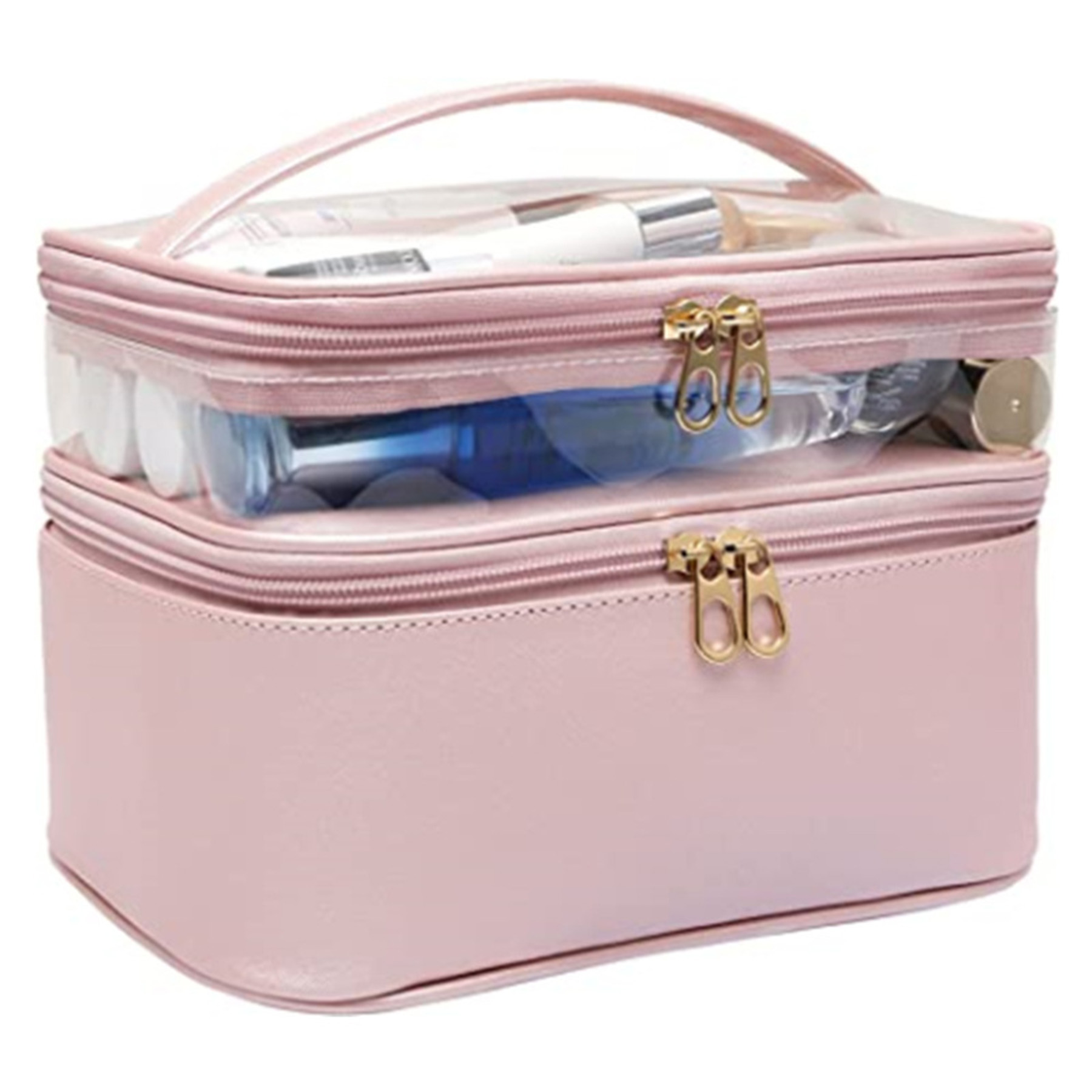 Double Layer Makeup Organizer Bag 3