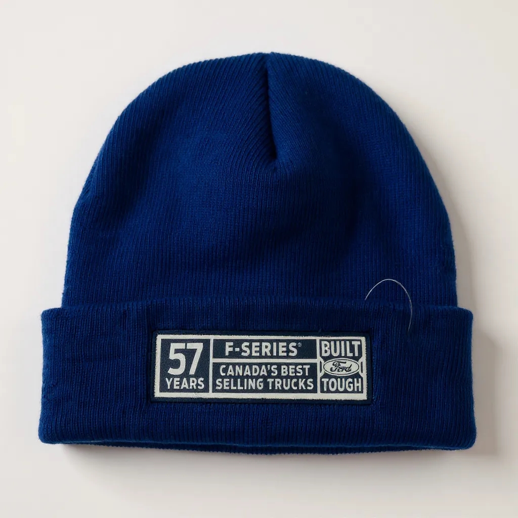 Solid Knit Beanie with Cuff 2