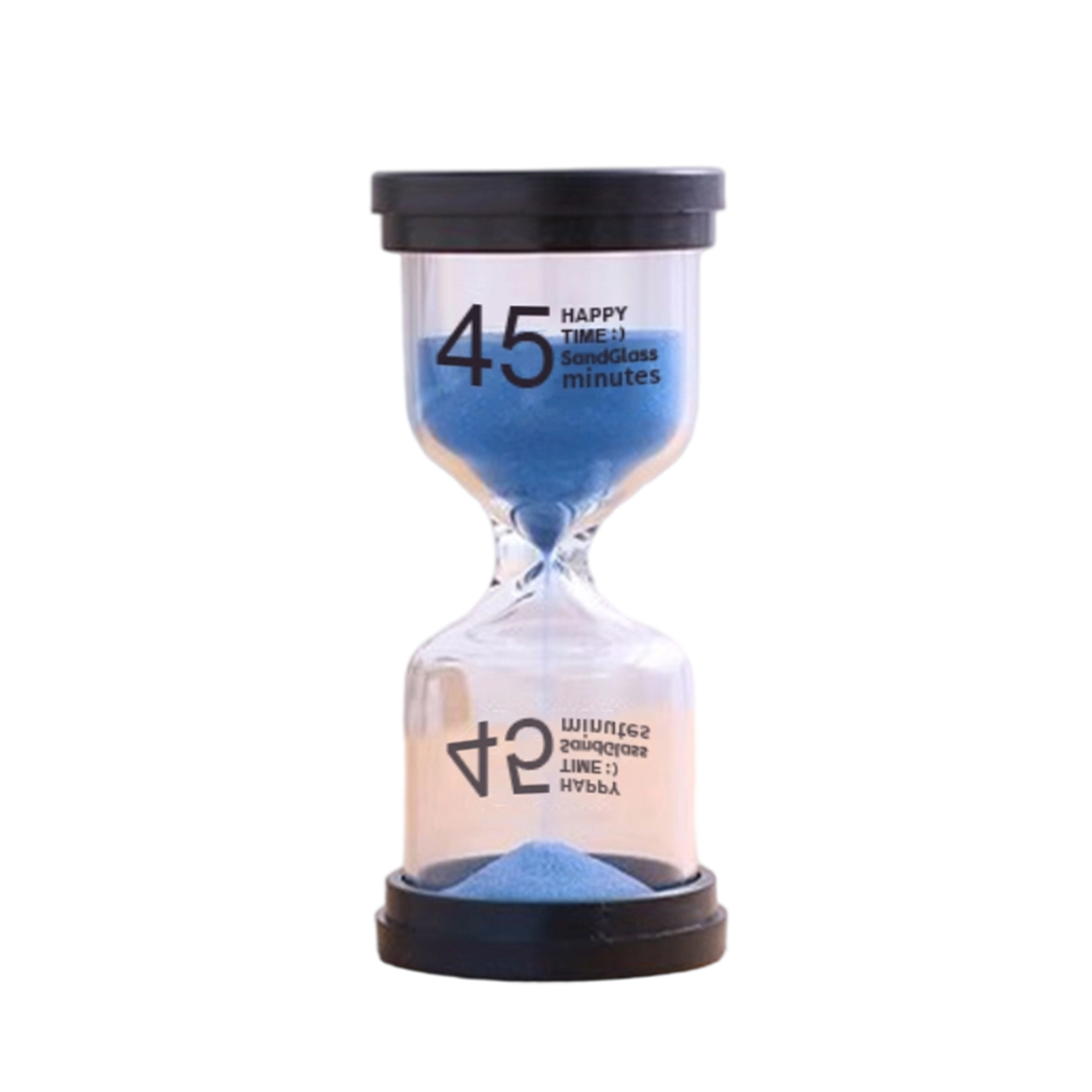 Glass Sand Timer Hourglass 3.9" By 1.8", custom clock with logo imprint 11