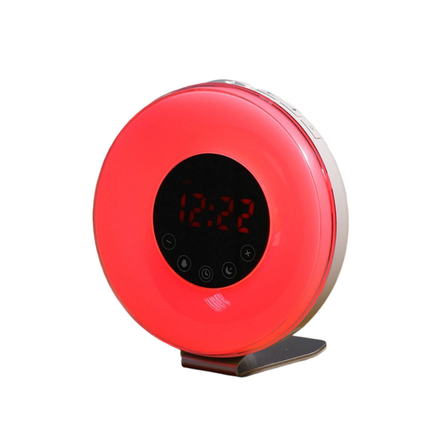 LED colorful alarm clock 6