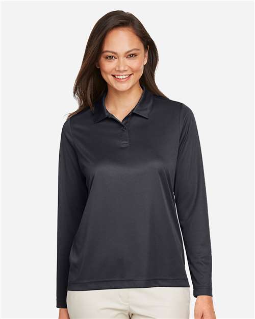 Women's Zone Performance Long Sleeve Polo - TT51LW 6