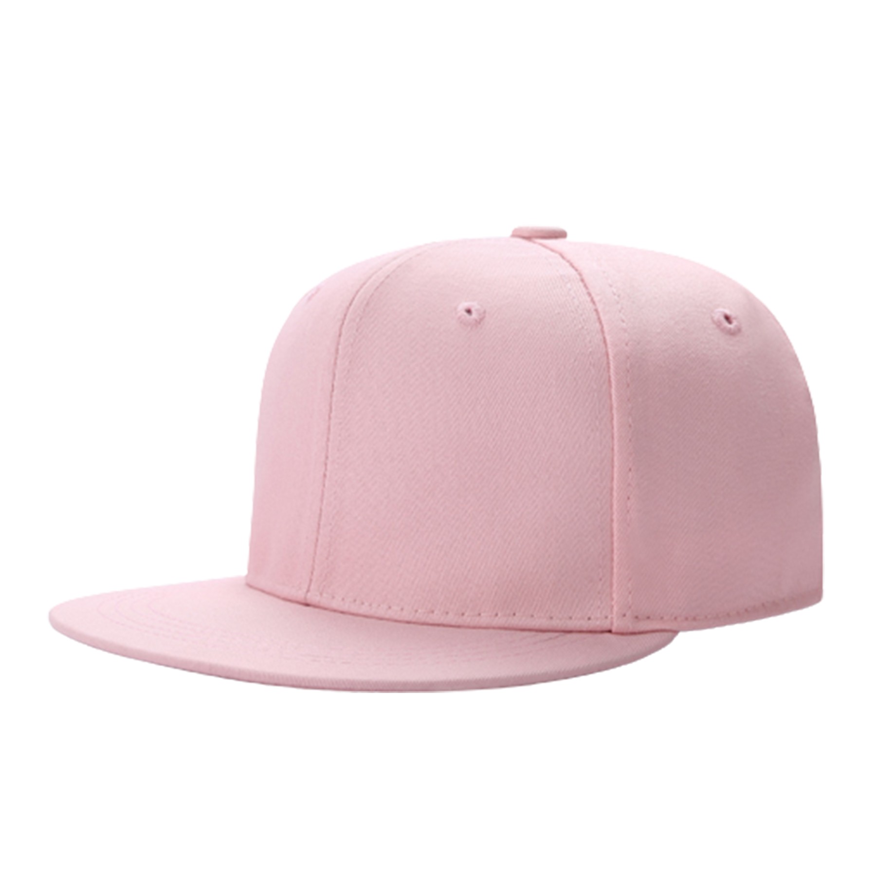 Cotton Flat Brim Baseball Cap 4