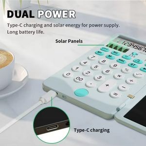 Desk LCD Scientific Calculator Notepad 3