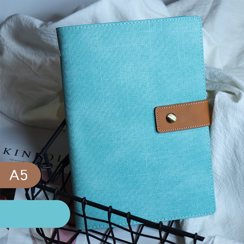 PU Leather A5/A6 Business Travel Journal Binder Notebook 20
