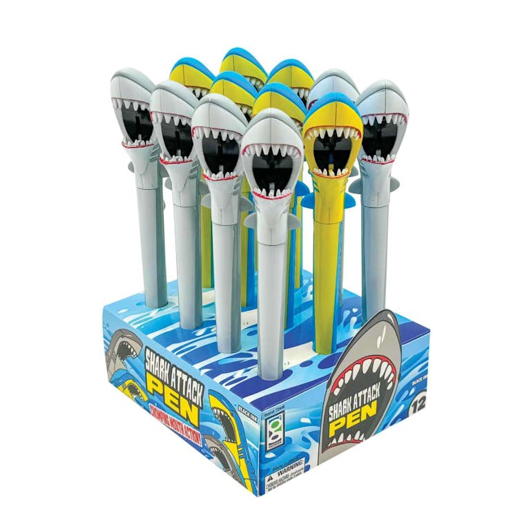 Shark Attack Pens 12 per Display 1