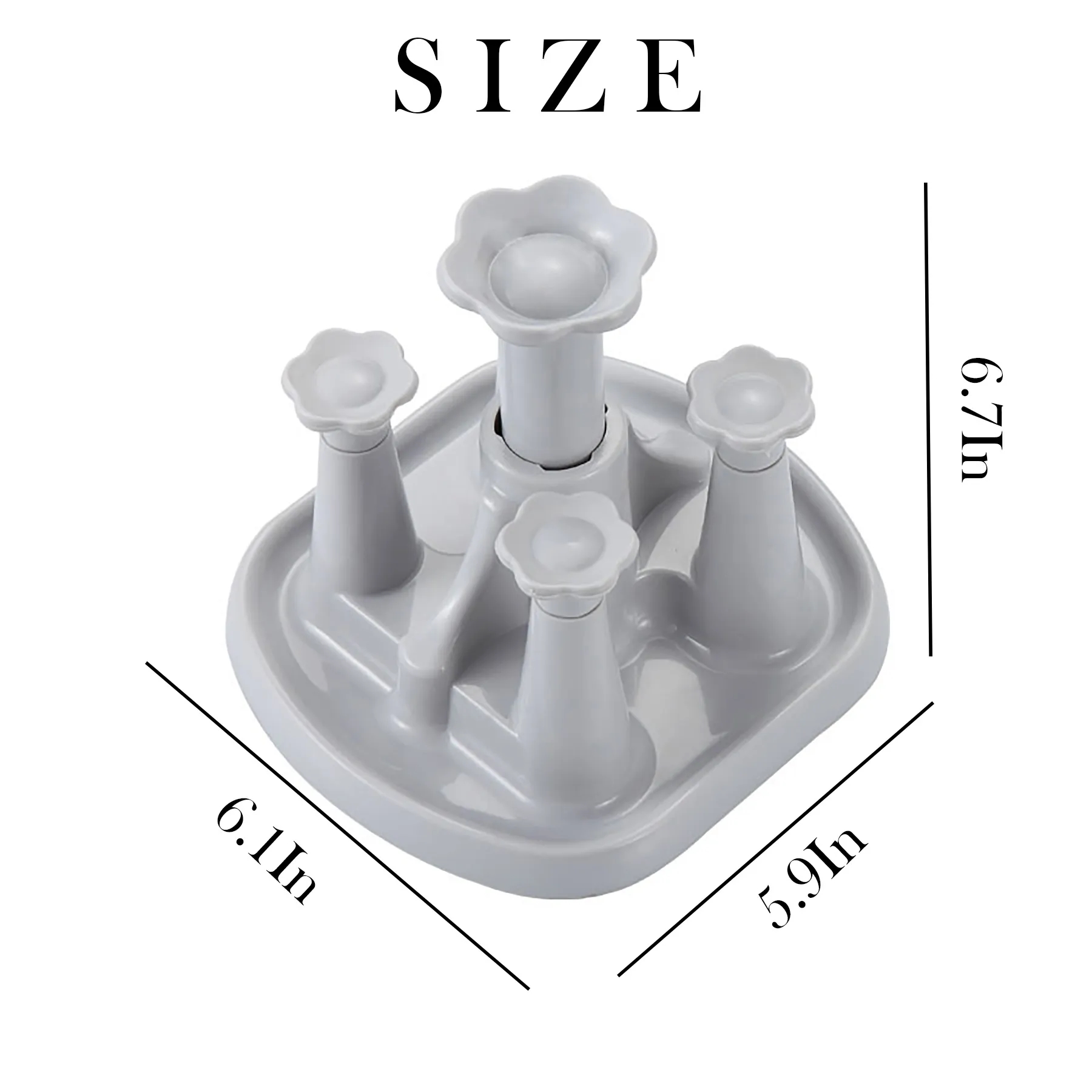 Plastic Small Household Drain Cup Holder 3