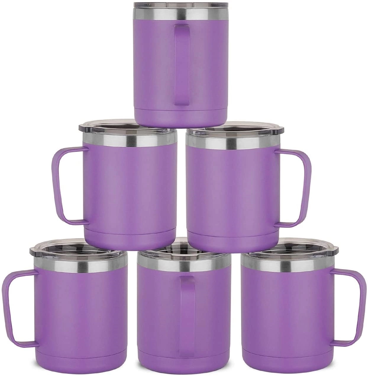 Stainless Steel Camping Mug, 12 oz. 10