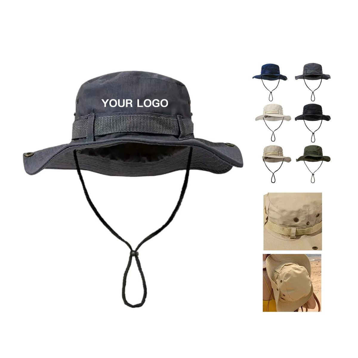 Lightweight Polyester Camping Hat 2