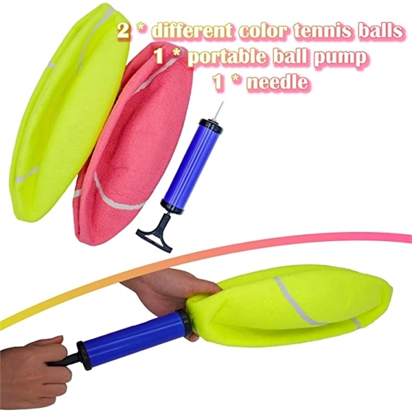 9.5" Inflatable Giant Pet Tennis Balls 6