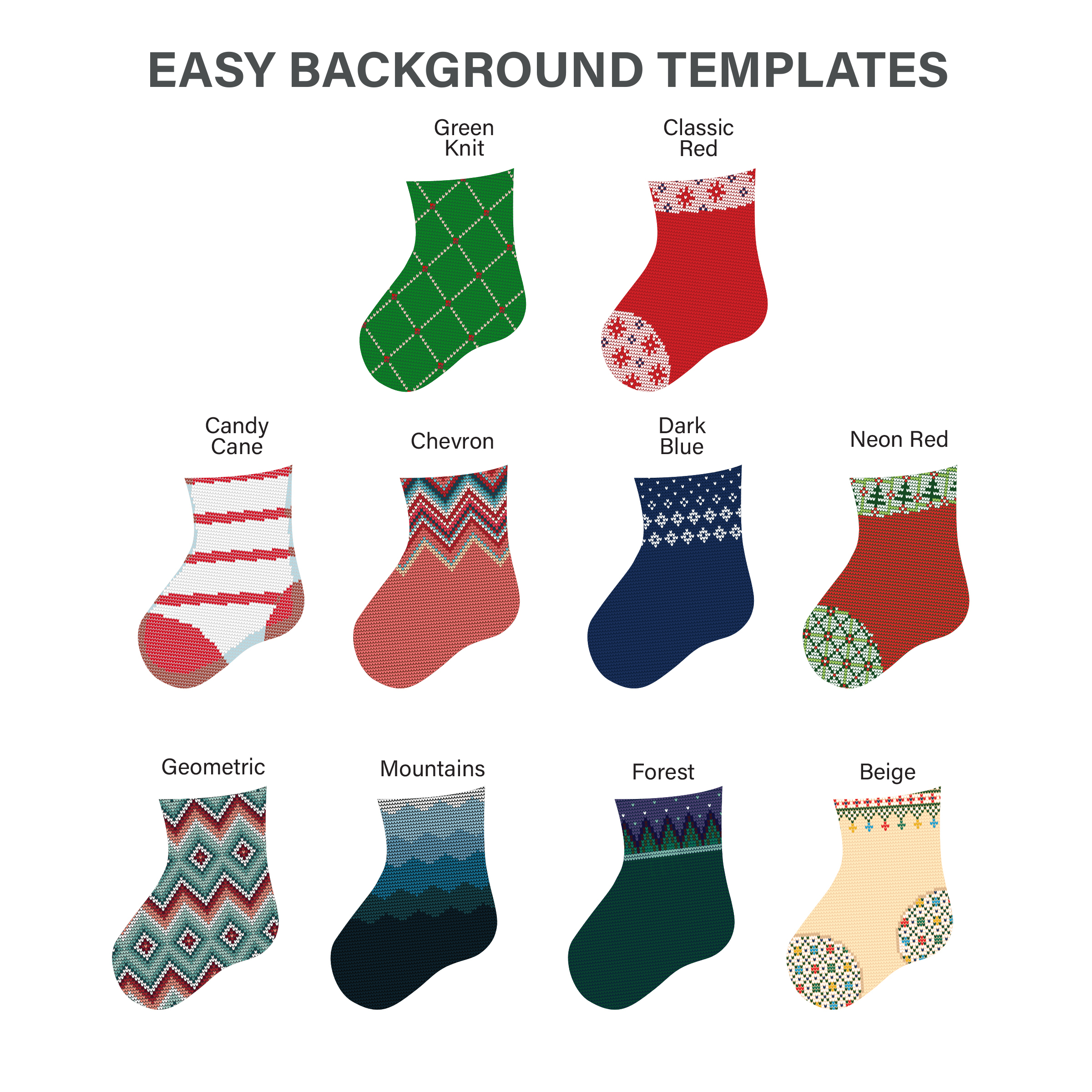 Christmas Stocking Holiday Ornament 3