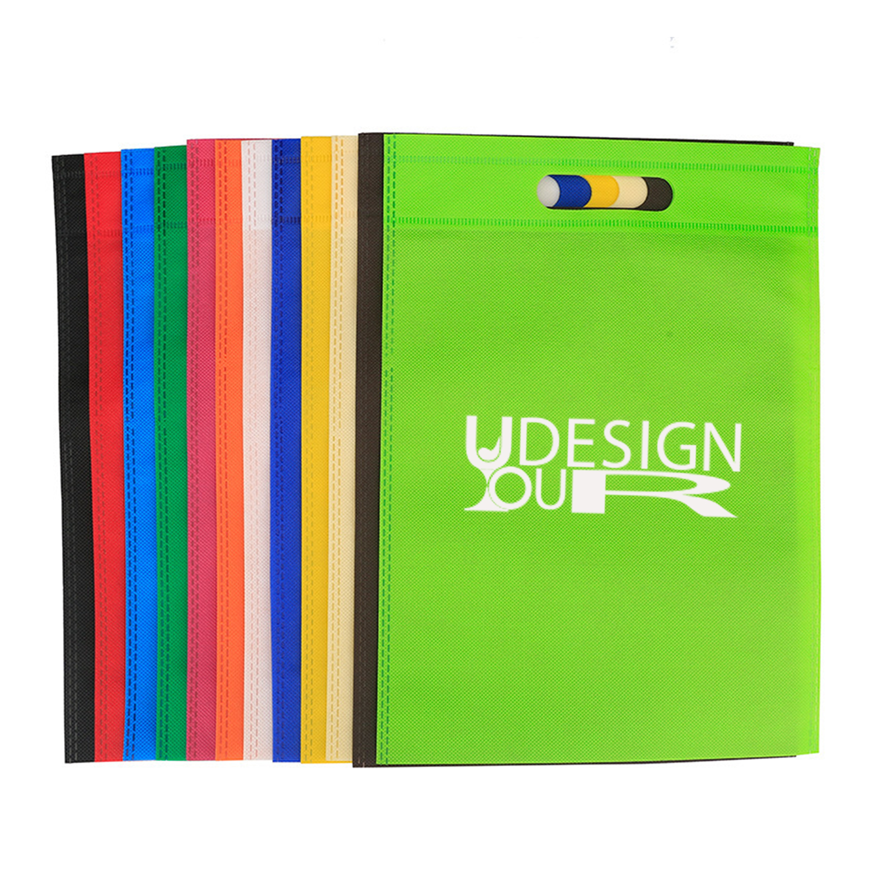 Non Woven Fabric Die Cut Shopping Bags 11
